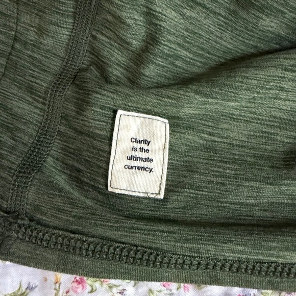 Vuori Ease Performance Half Zip Pullover Mens Large Green Heather V221 - Picture 6 of 9